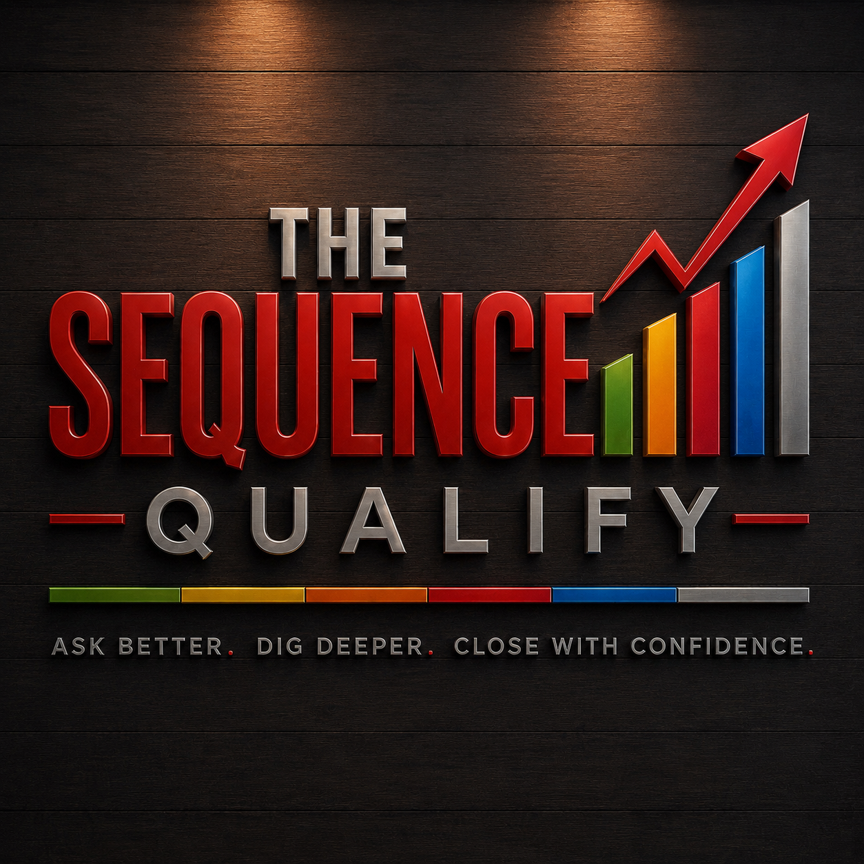 The SEQUENCE — QUALIFY: ask better, dig deeper, close with confidence